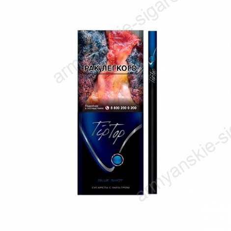 Сигареты Tip Top Blue Shot Super Slims